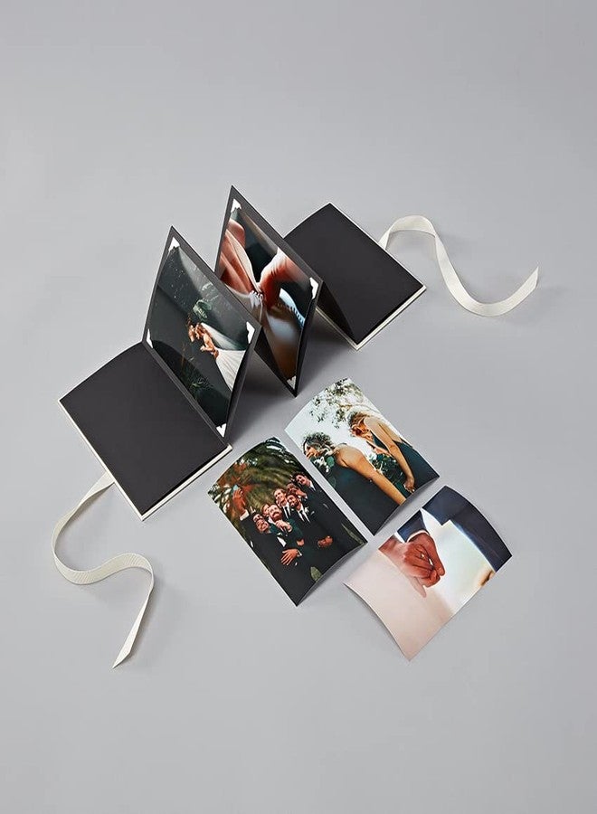 Semikolon - Photo Accordion Leporello Classico Wedding Edition, Handmade to Hold and Display up to 14 Photos, Chamois - Image 4