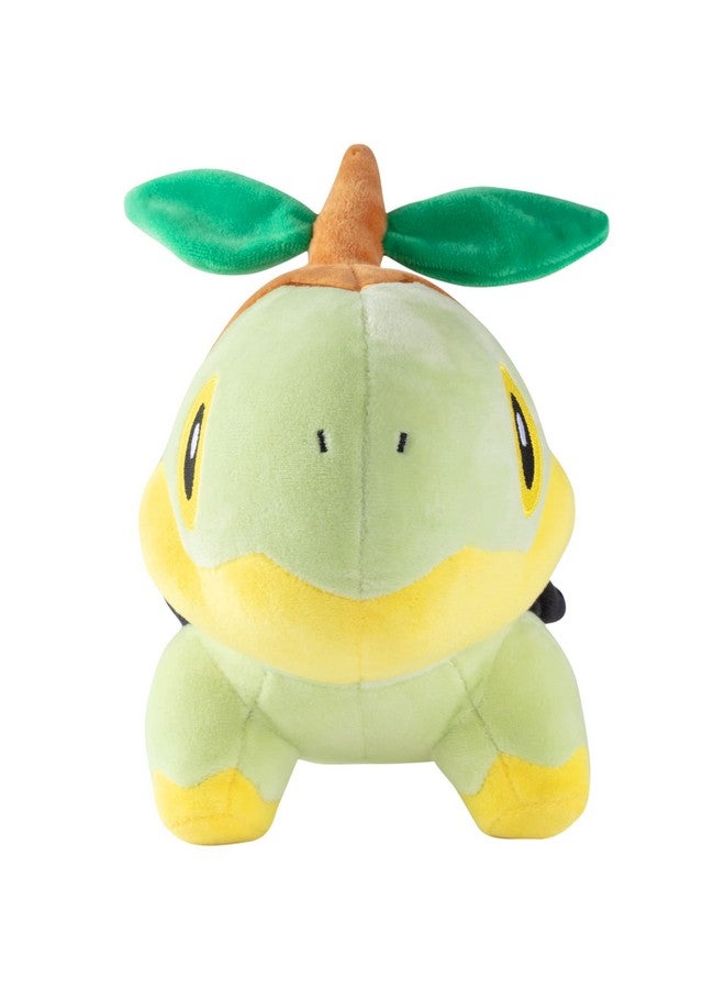Jazwares Pokémon 8" Turtwig Plush - Officially Licensed - Diamond and Pearl Starter Figure - Authentic Soft Stuffed Animal Toy - Gift for Kids, Boys, Girls - 2+  - Image 4