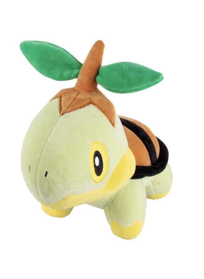 Jazwares Pokémon 8" Turtwig Plush - Officially Licensed - Diamond and Pearl Starter Figure - Authentic Soft Stuffed Animal Toy - Gift for Kids, Boys, Girls - 2+  - Image 3