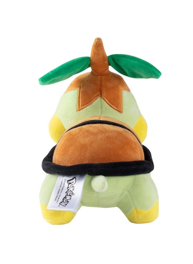 Jazwares Pokémon 8" Turtwig Plush - Officially Licensed - Diamond and Pearl Starter Figure - Authentic Soft Stuffed Animal Toy - Gift for Kids, Boys, Girls - 2+  - Image 5