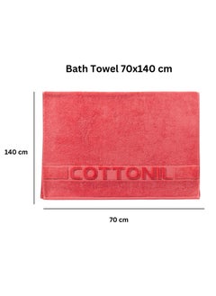 COTTONIL Pack of 2 Cotton Bath Towel Size 70x140 cm  - Image 5