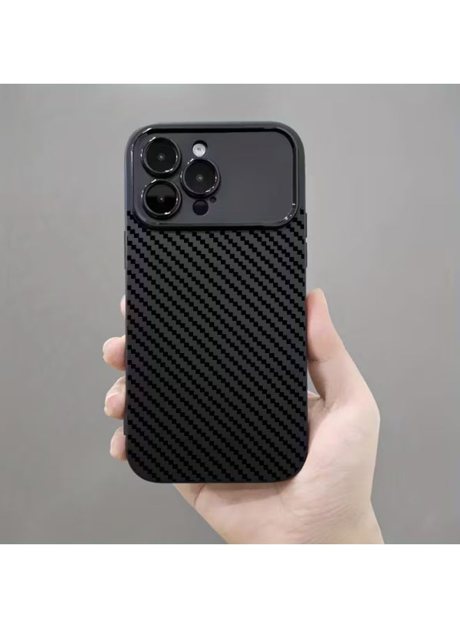 Temu A stylish, luxurious, shockproof phone case with a wavy stripe pattern, made of soft silicone, protective cover compatible with iPhone 13 Pro. - Image 3
