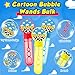 Rotatingpals 24 Pcs Cartoon Toy Bubble Wands Blue Sky White Clouds and Cow Print Mini Bubble Party Favor for Kids Toddlers Birthday Goody Bag Stuffer Filler Classroom Reward GiftsRed Yellow Blue - Image 4