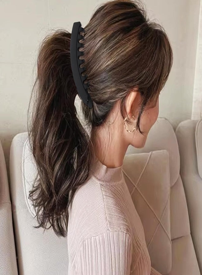 ROYHOO Large Banana Hair Combs, Nonslip Clincher Combs for Thin and Medium Thick Hair, Strong Hold Ponytail Holders for Women and Girls - Image 5