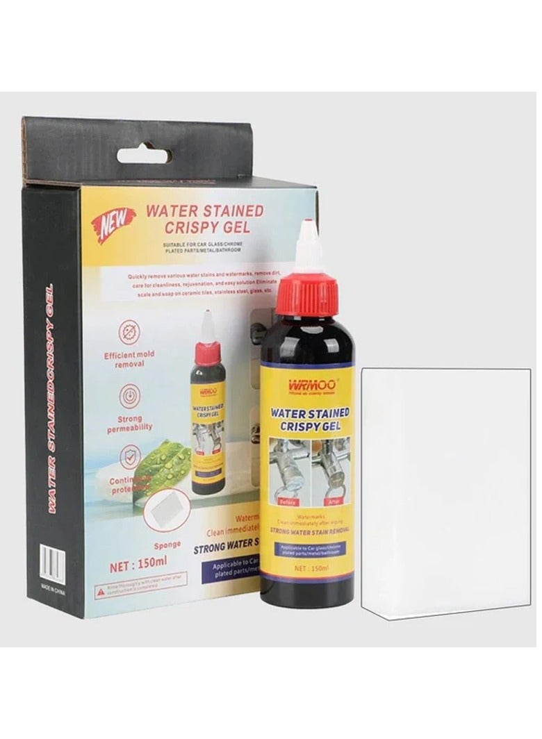 DubaiGallery Stainless steel cleaning and polishing gel - Water Stained Crispy Gel 150ml to remove stains and grease - Image 1
