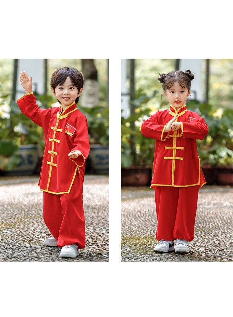 Unisex Short Kung Fu Uniform Nanquan Wushu Kungfu Suits for Children Tai Chi Clothes for Martial Arts and Sportswear - Image 5