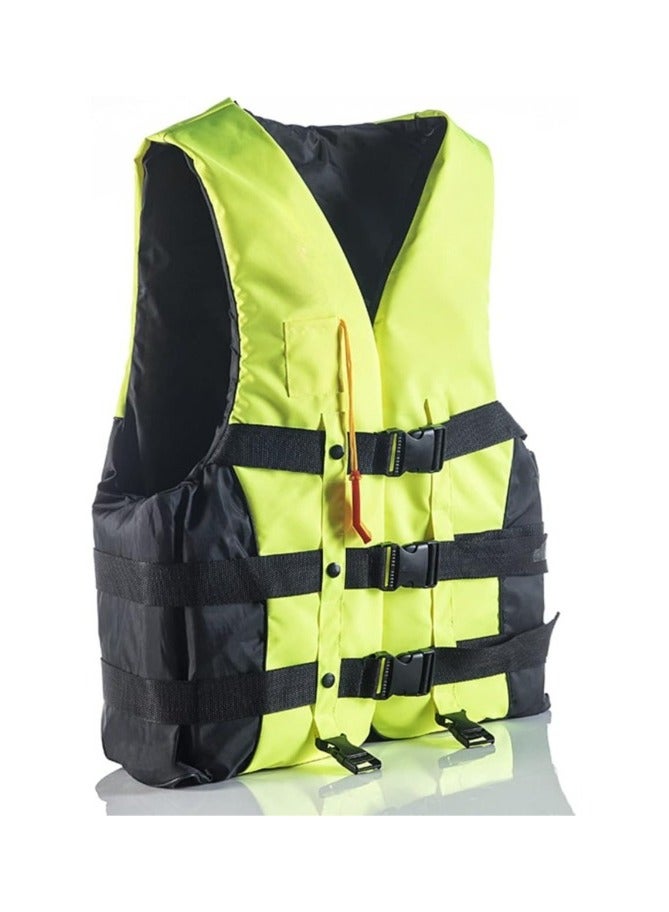 REBENUO Swimming jacket, latest model, safety jackets, size XXL (phosphorus)  - Image 4