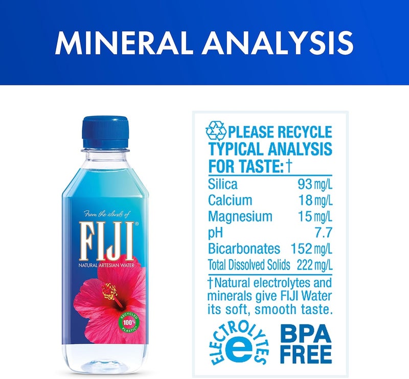 FIJI Natural Artesian Water 330 mL (Pack of 24) - Image 2