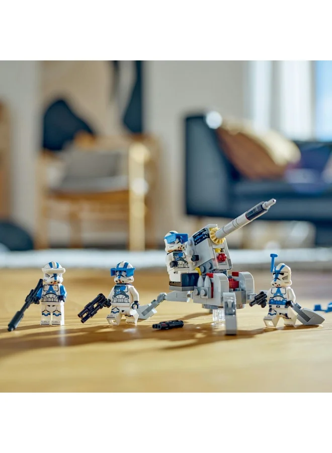 ليغو مجموعة حزمة معركة الجنود المستنسخة™ بالكتيبة 501 رقم 75345 من LEGO® Star Wars™‎ (119 قطعة)