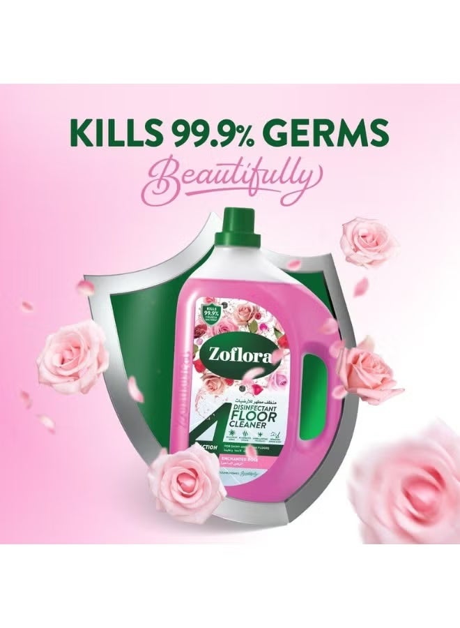 Zoflora Enchanted Rose Diluted Disinfectant Floor Cleaner – 3L - Image 2