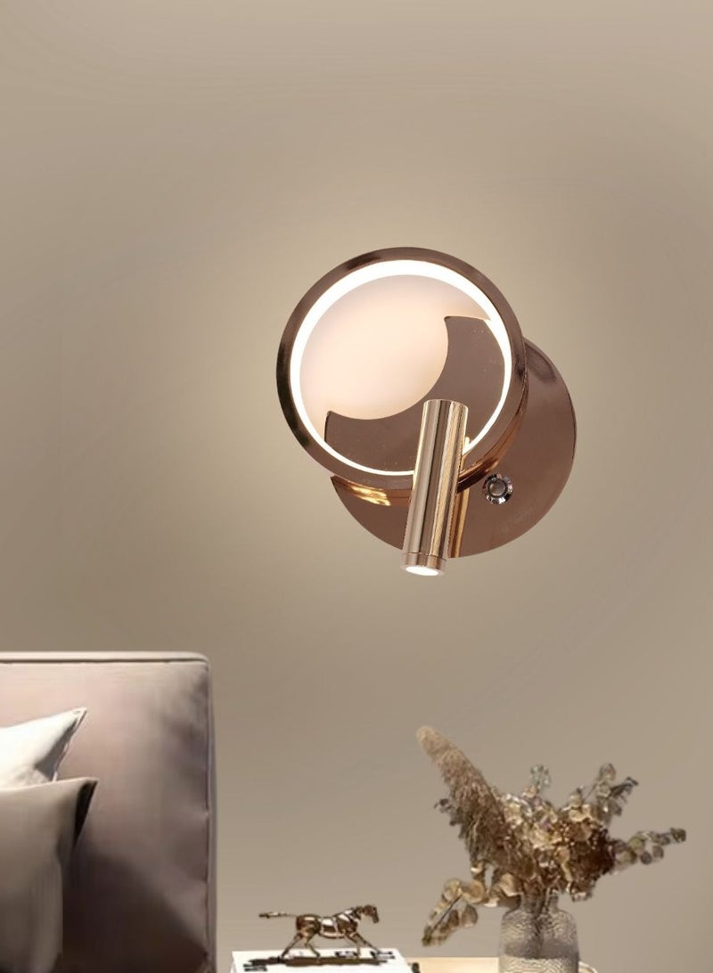 Target Modern Creative Wall Lamp Minimalist Bedroom Bedside Wall Sconce 3000K Led Reading Lights Living Room - Image 2