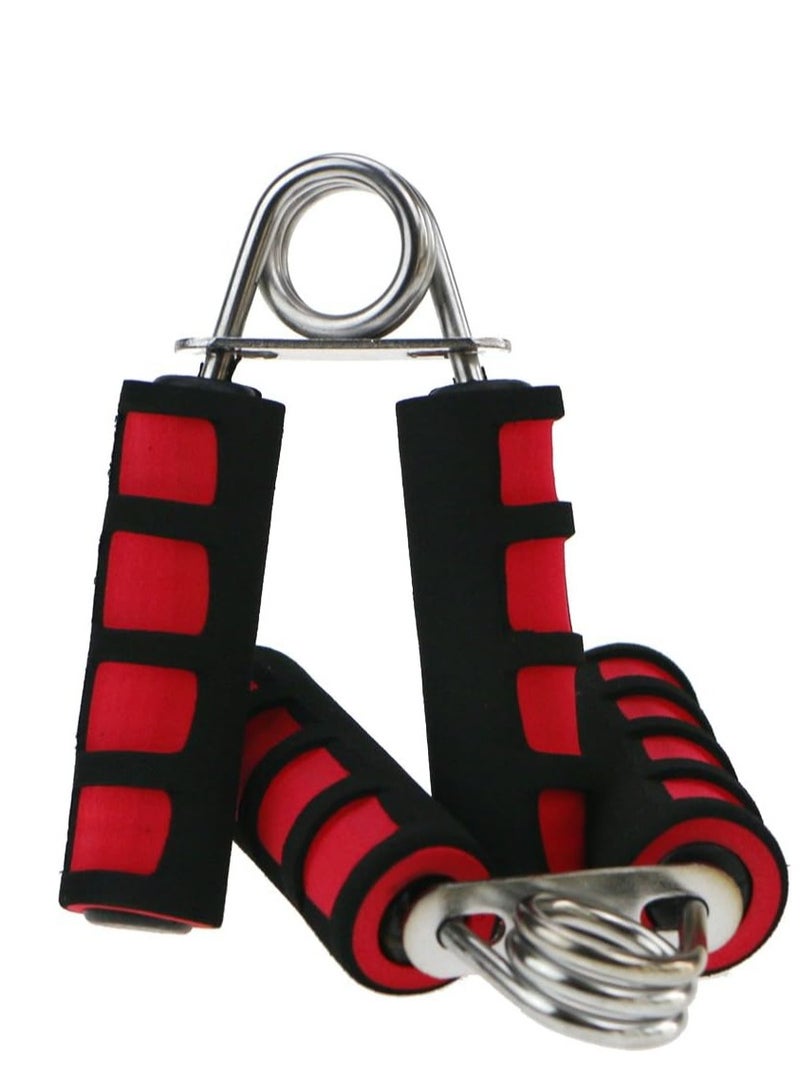 N3 Grip Strength Trainer, Hand Grip Exerciser Strengthener Forearm Strengthener, Hand Exerciser for Muscle Building and Injury Recovery Wrist And Finger Strengthener 13x9.5x3cm Multicolour (2Pc) - Image 1