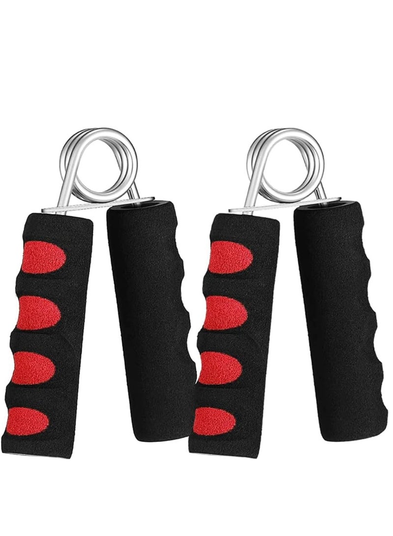 N3 Grip Strength Trainer, Hand Grip Exerciser Strengthener Forearm Strengthener, Hand Exerciser for Muscle Building and Injury Recovery Wrist And Finger Strengthener 13x9.5x3cm Multicolour (2Pc) - Image 2