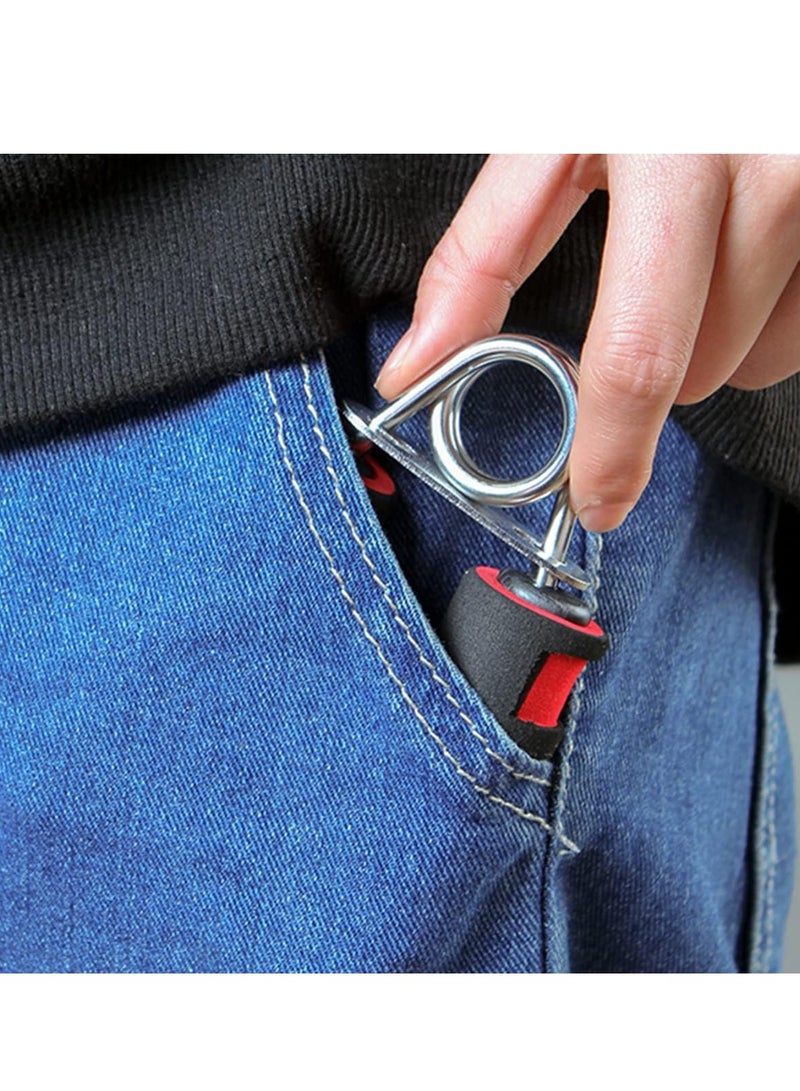 N3 Grip Strength Trainer, Hand Grip Exerciser Strengthener Forearm Strengthener, Hand Exerciser for Muscle Building and Injury Recovery Wrist And Finger Strengthener 13x9.5x3cm Multicolour (2Pc) - Image 3