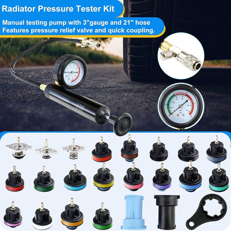 JoyFans Coolant Pressure Tester Kit - Image 3