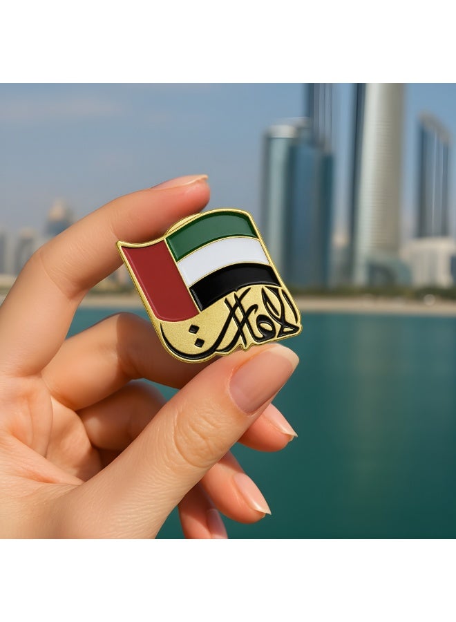 PRINTSHOP4ME UAE National Day Badges Lapel Pins For Celebrating UAE National Day Spirit Of Union Badges For Men,Women,Kids - Image 4