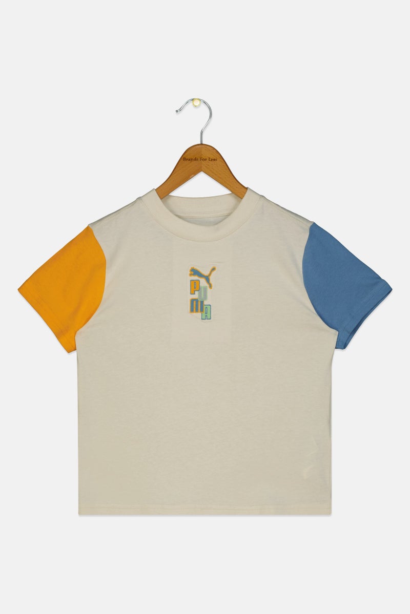 PUMA Kids Boy Sportswear Fit Short Sleeve Outdoor T-Shirt, Multicolor - Image 3