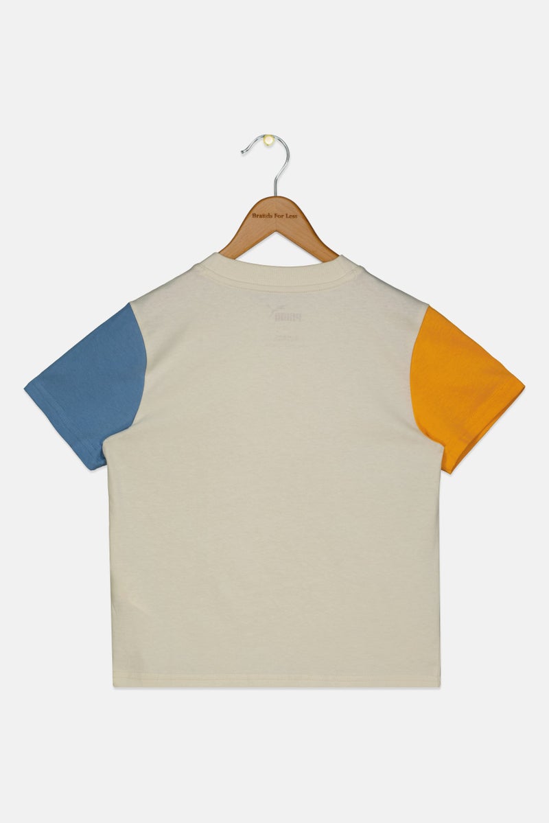 PUMA Kids Boy Sportswear Fit Short Sleeve Outdoor T-Shirt, Multicolor - Image 2