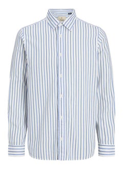 JACK & JONES JPRBLULIAM DOBBY STRIPE L/S SHIRT  - Image 5