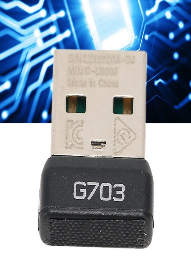 Zopsc جهاز استقبال USB لجهاز Logitech G703 لفأرة LIGHTSPEED، محول استقبال فأرة بتردد 2.4 جيجاهرتز، جهاز استقبال موحد لفأرة الألعاب، لفأرة الألعاب - Image 5