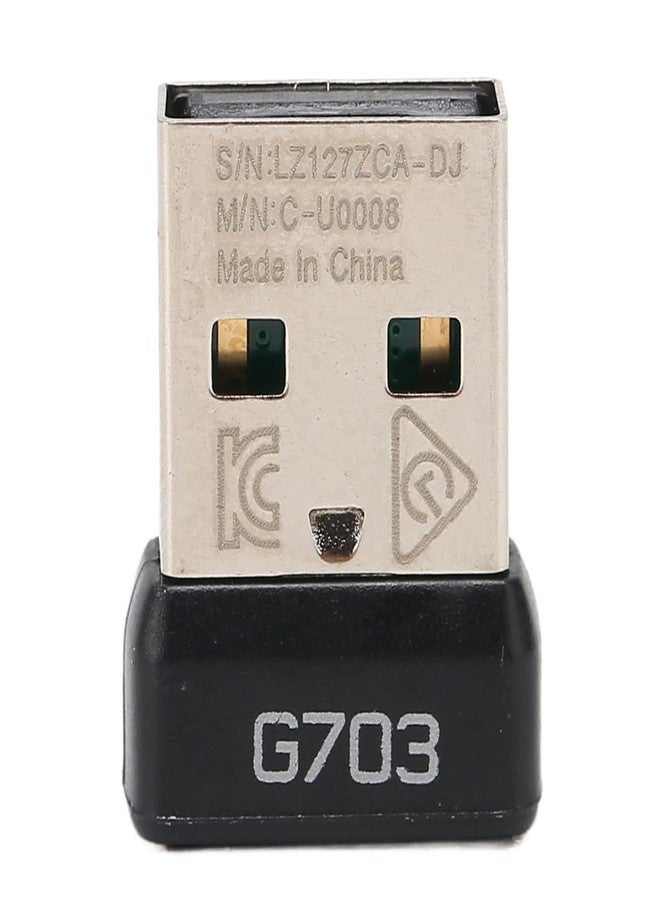 Zopsc جهاز استقبال USB لجهاز Logitech G703 لفأرة LIGHTSPEED، محول استقبال فأرة بتردد 2.4 جيجاهرتز، جهاز استقبال موحد لفأرة الألعاب، لفأرة الألعاب - Image 1