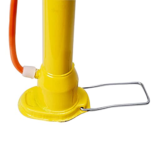 Drauss Steel Metal Multipurpose Air Pump for Car, Bicycles, Scooters, Balls, Bikes and the like ( Multicolour ) - Image 3