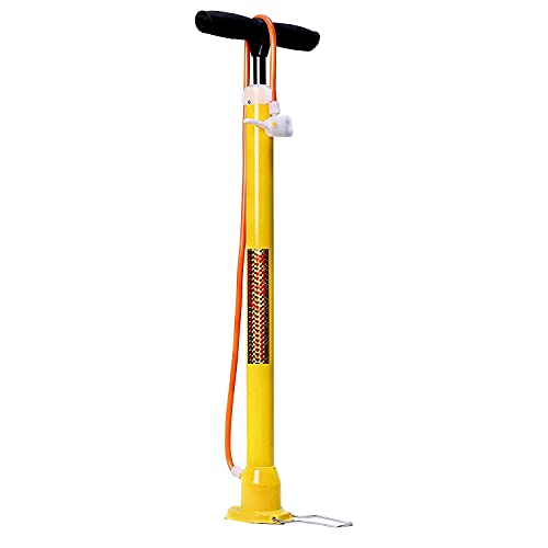 Drauss Steel Metal Multipurpose Air Pump for Car, Bicycles, Scooters, Balls, Bikes and the like ( Multicolour ) - Image 1