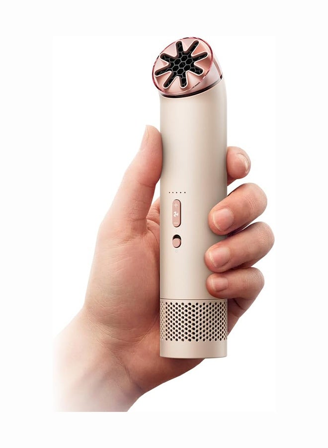 dyson Unique HushJet™ air projection| Powerful| Quiet| Fast evaporative cooling Fan HushJet Mini Cool Stone / Blush - Image 1