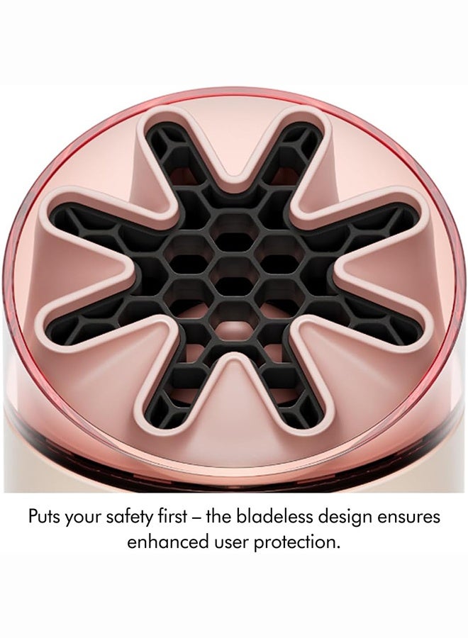 dyson Unique HushJet™ air projection| Powerful| Quiet| Fast evaporative cooling Fan HushJet Mini Cool Stone / Blush - Image 2