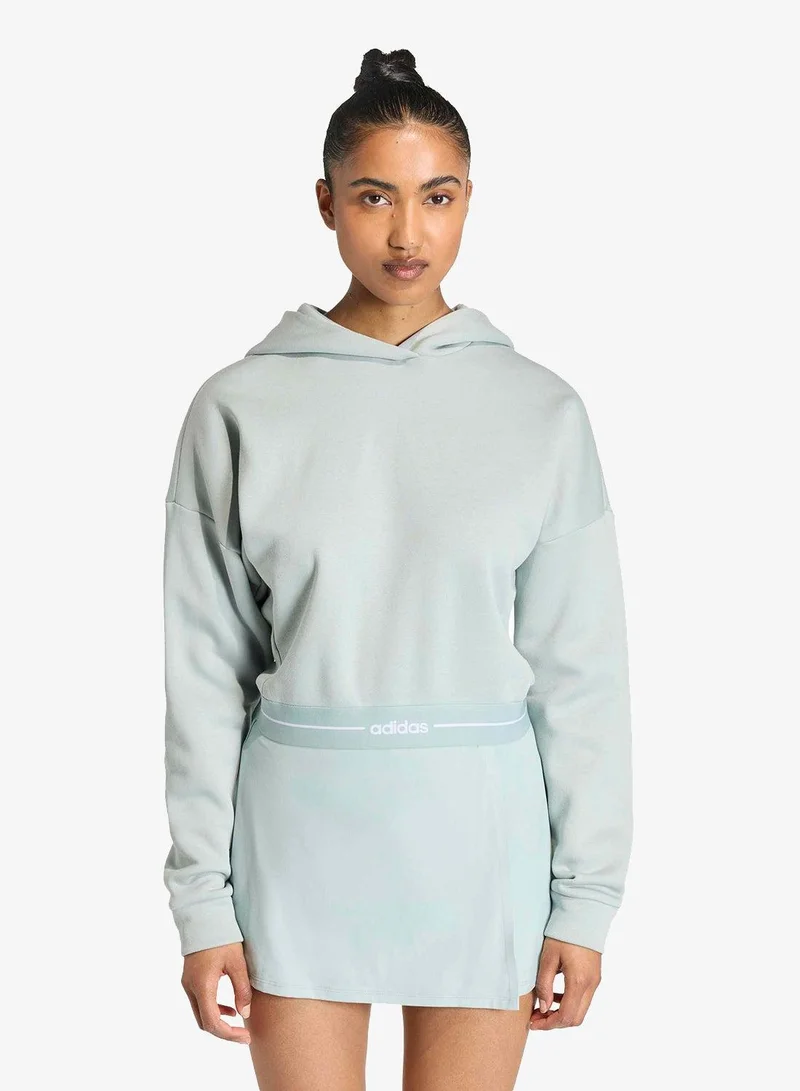 Adidas Hyperglam Cropped Hoodie