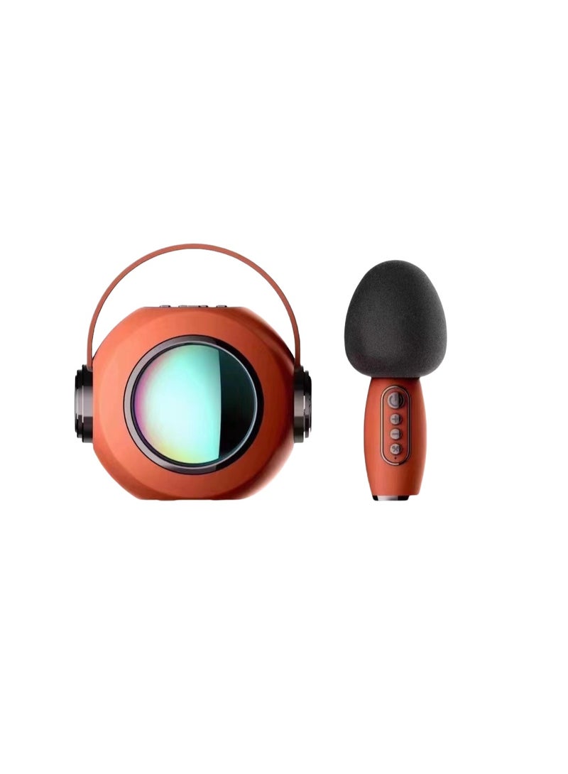 EBMINI Microphone Bluetooth Speaker With Microphone Singing Speaker All-In-One Machine