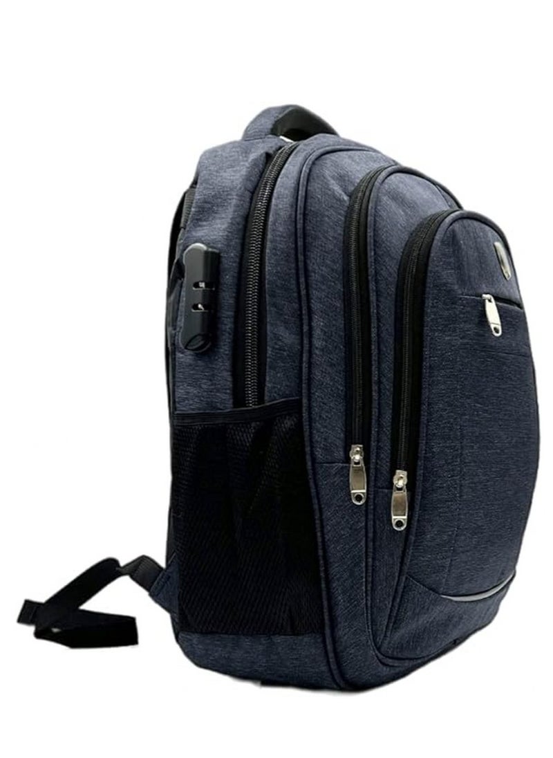 VIO Lightweight Water Resistant Laptop Backpack Casual Multi compartment Unisex Travel Hiking Bag with USB Charging Port and Reflector Durable Work Bag for Office College School Kids Men Women  - Image 4