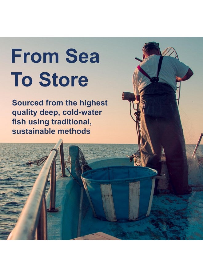 Carlson كارلسون - أفضل زيت سمك، 700 ملغ أوميغا-3، مكمل زيت سمك نرويجي، زيت سمك أوميغا 3 من الأسماك البرية، كبسولات زيت سمك مستدامة المصدر، مكمل أوميغا 3، برتقالي، 120 كبسولة لينة - Image 5