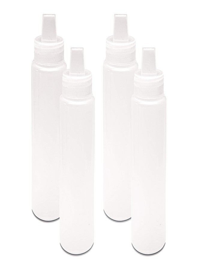 THW® 473 ML 16 oz Plastic Squeeze Bottles For CHEESE BLEND Ketchup Mustard Mayo Hot BBQ Sauce Dressing, Clear- Pack of 4 Pieces - Image 5