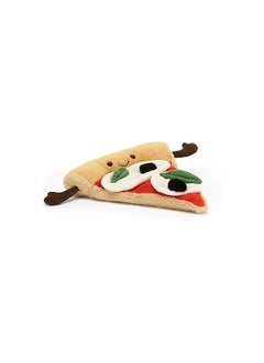 Jellycat Jelly Cat Fun Slice of Pizza – L 23 cm x W 19 cm x H 5 cm  - Image 1