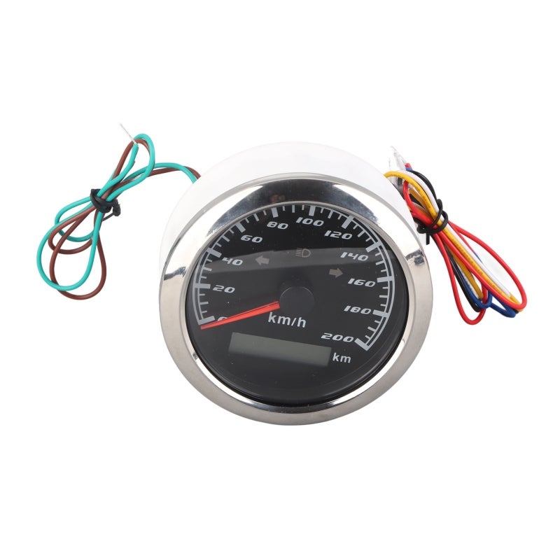 GPS Speedometer with 0-200KM/H GPS Speed Display Stepping Motor Pointer - Multi-Function Meter Odometer for Motorcycles - Image 4