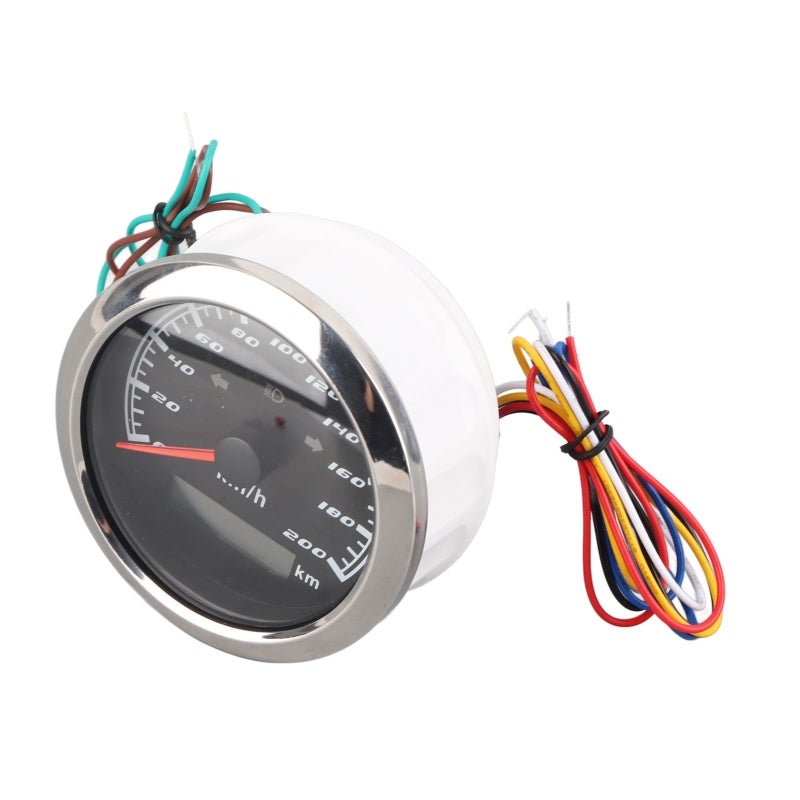 GPS Speedometer with 0-200KM/H GPS Speed Display Stepping Motor Pointer - Multi-Function Meter Odometer for Motorcycles - Image 2