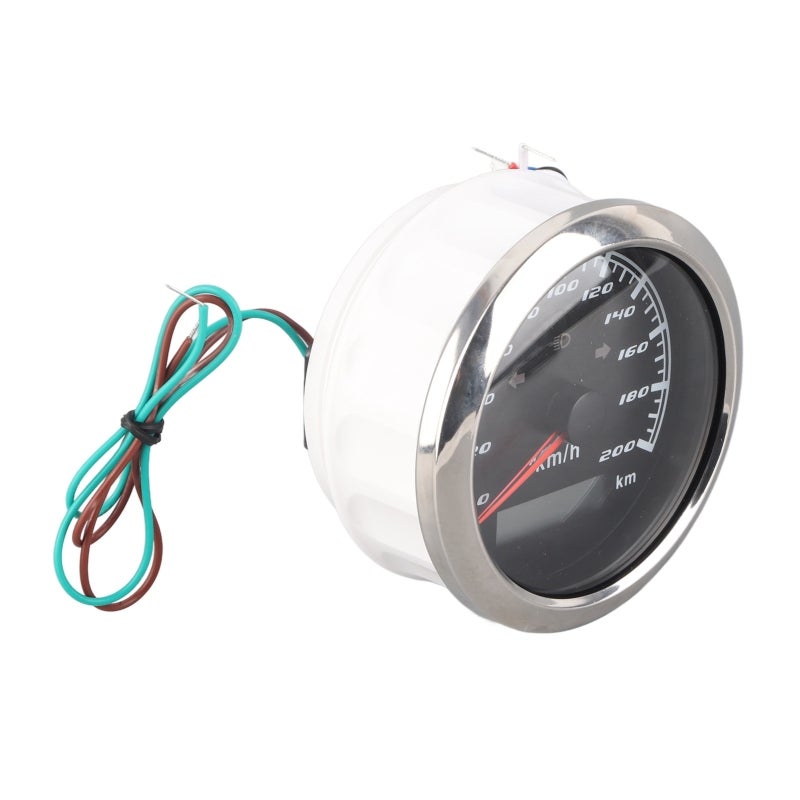 GPS Speedometer with 0-200KM/H GPS Speed Display Stepping Motor Pointer - Multi-Function Meter Odometer for Motorcycles - Image 3