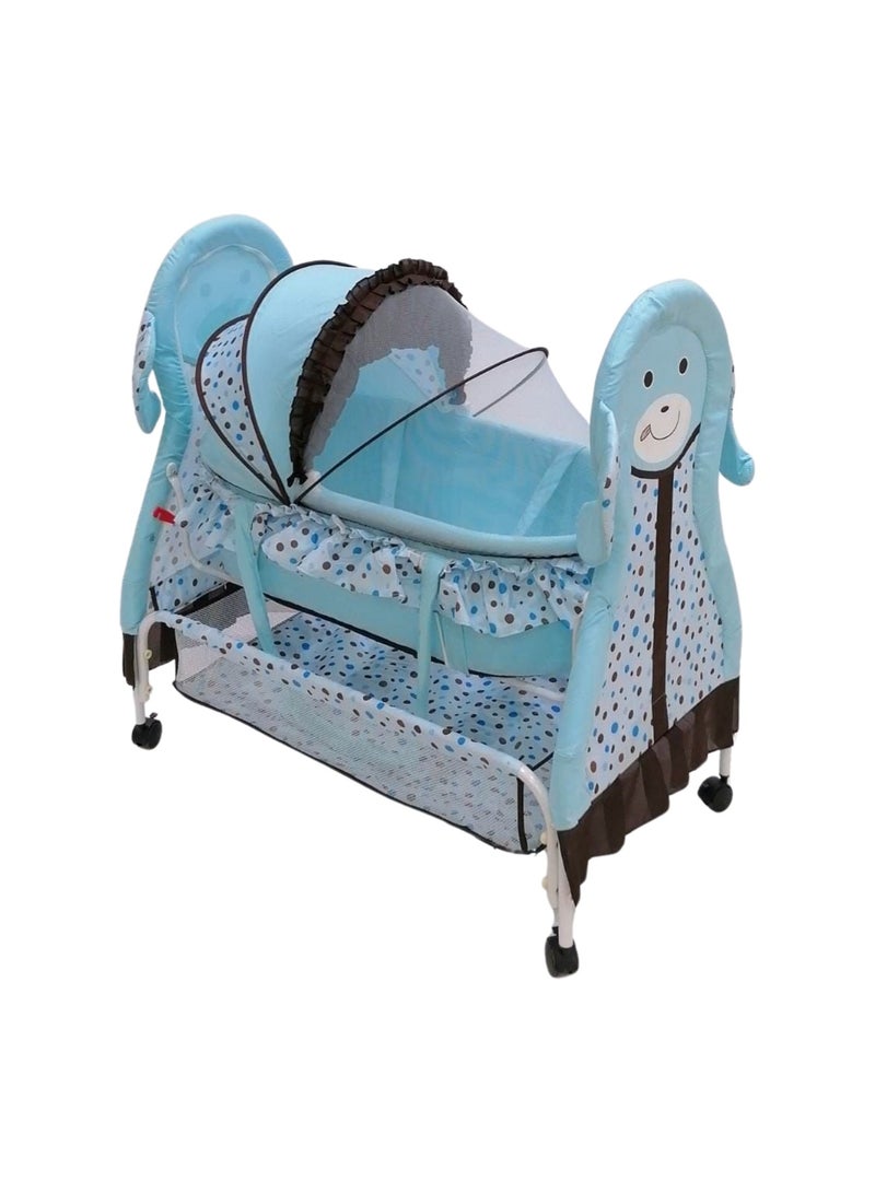 Newborn Baby Cot With Mosquito Net 