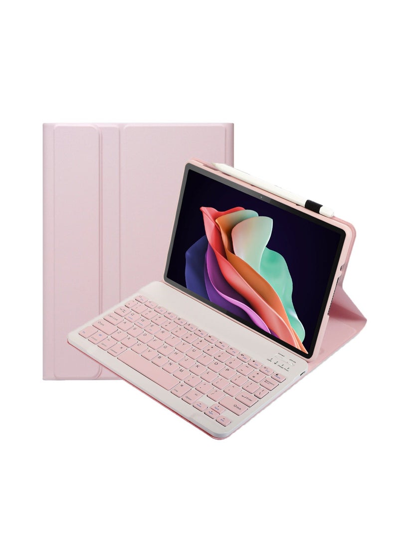 The Arabic and English Keyboard Case is compatible with Huawei Matepad 11 2023/Metepad air 11.5/Matepad SE 10.4 Slim Detachable Wireless Bluetooth