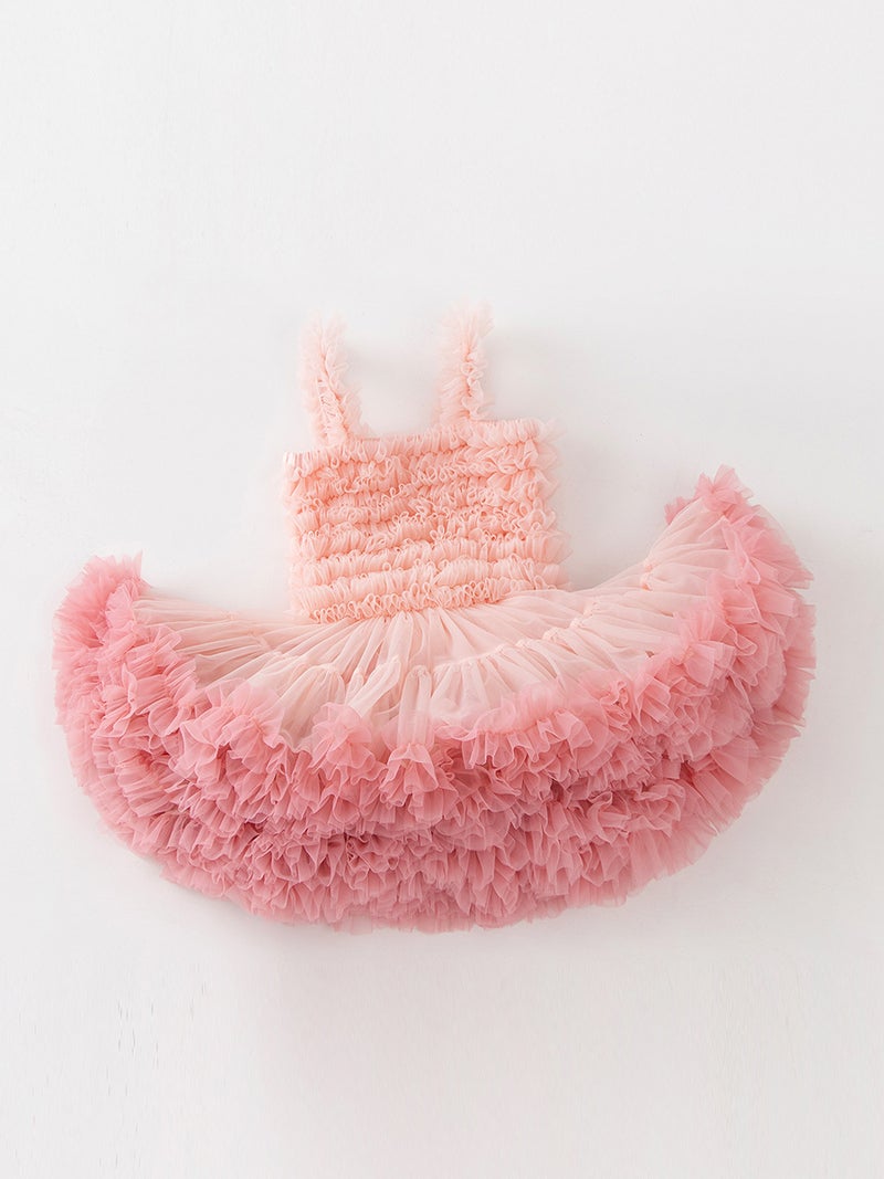 Bunny Girl Tutu Baby Dress Cake Puffy Yarn Birthday Party Children Princess Dress Gown - Image 3
