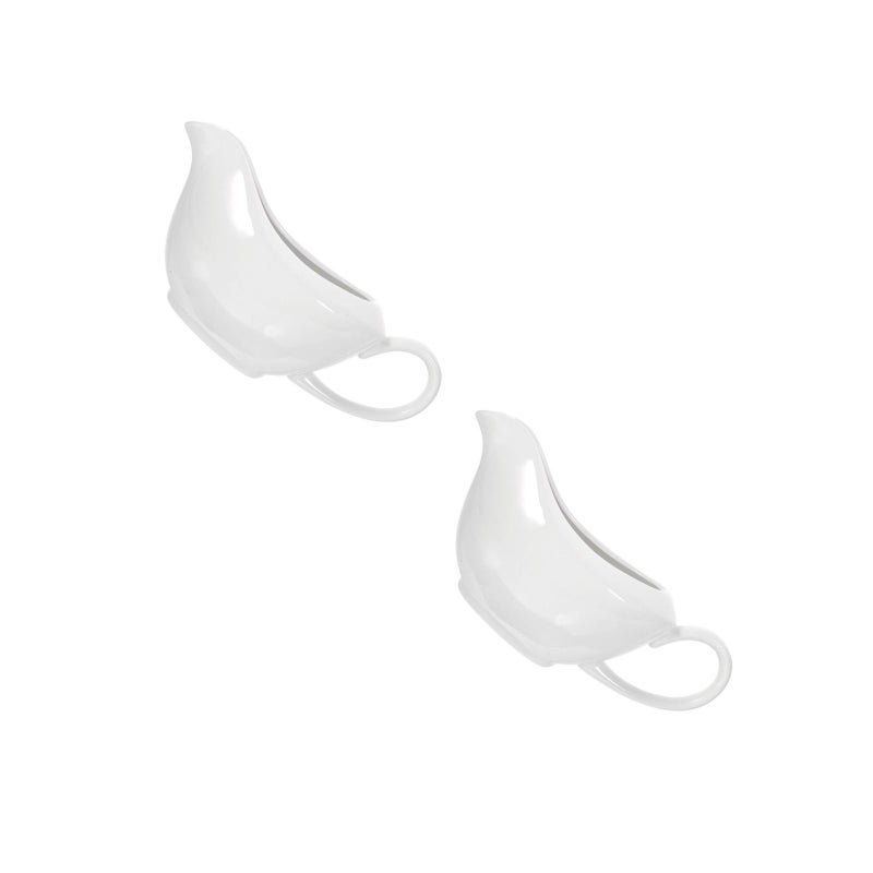 2pcs Sauce Container Sauce Boat Ceramic Sauce Cup Ceramic Gravy Boat Gravy Container - Image 3