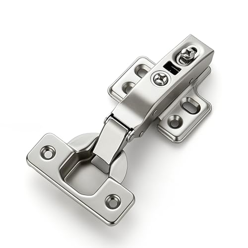 HOME EDIT 5 Pairs 10 Pack European Full Overlay Soft Close Cabinet Hinges Concealed Kitchen Cabinet Hinges HeavyDuty Frameless Adjustable for Cupboard Hardware - Image 1