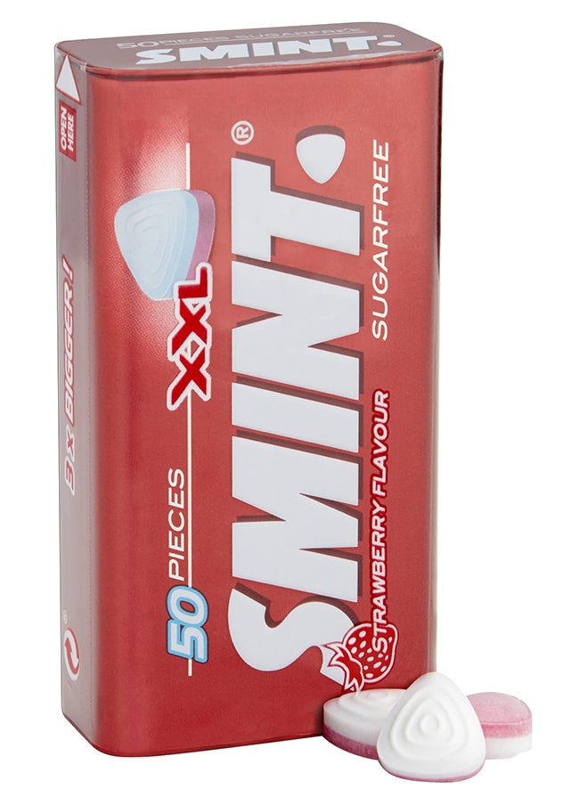 Smint - Smint Sugar Free Xl Mint Strawberry 50'S - Image 1
