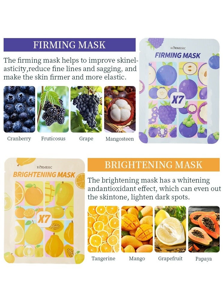 Kormesic مشرق قناع الوجه 25 مل-5 حزم-الإشعاع والوضوح - Image 2