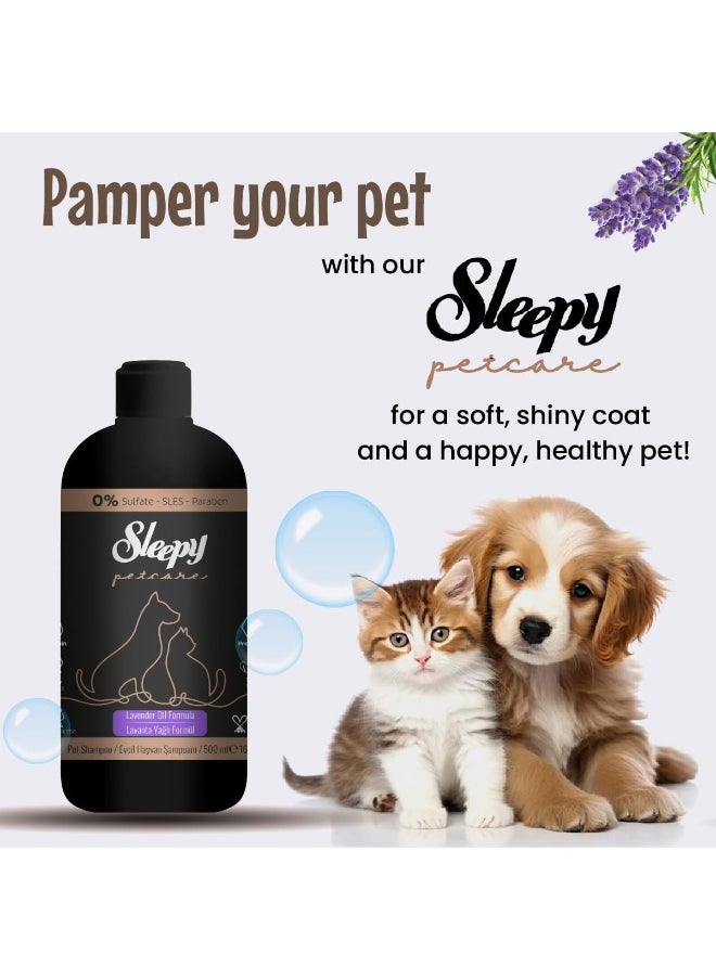 Sleepy - Pet Care Essentials Combo Grooming Wipes And Lavender Oil Pet Shampoo - Image 1