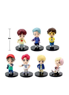 Trunkin Trunkin BTS BT21 Jimin Chimmy Bangtan Boys Height - 7cm Action Figure Set A,  - Image 5