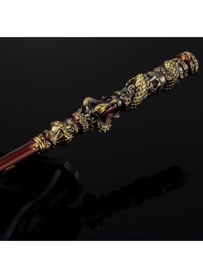 Luckam أسطورة سوداء: سلاح وكونغ رويي العصي الذهبية، عصا رويي سحاب البرونز، عصي فنون القتال، مجموعة ألعاب لتزيين غرفة المكتب، قلادة حقيبة هدية، ملحقات الألعاب - Image 4