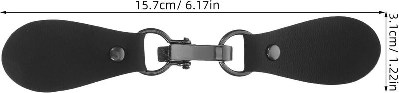 15pcs Buckle Metal Hooks for Clothing Durable Fastener Simple Connector Sweaters Coats Jackets Cardigan Clips Coat - Image 2