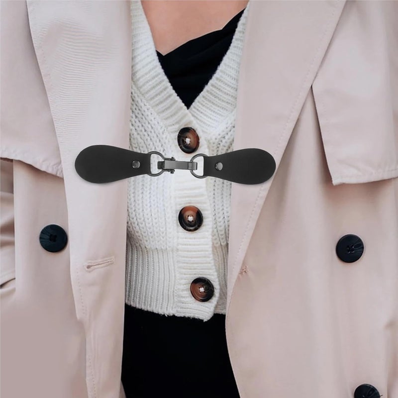 15pcs Buckle Metal Hooks for Clothing Durable Fastener Simple Connector Sweaters Coats Jackets Cardigan Clips Coat - Image 4